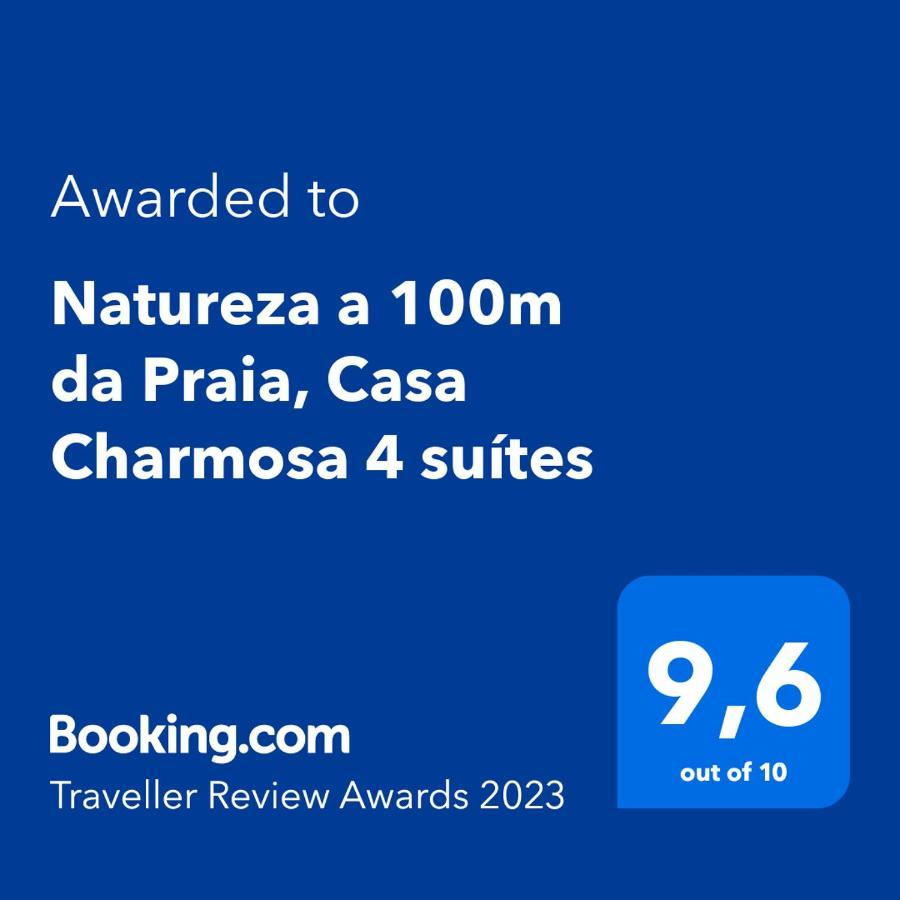 Natureza A 100M Da Praia, 4 Suites, Amplo Jardim 상세바스티앙 외부 사진